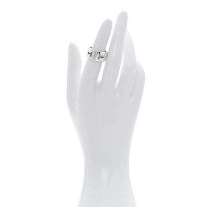 Tiffany Sterling Silver T Cutout Ring 50 5.25 2 of 4