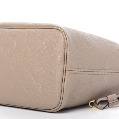 Louis Vuitton Empreinte Monogram Giant Neverfull MM Tourterelle 7 of 9
