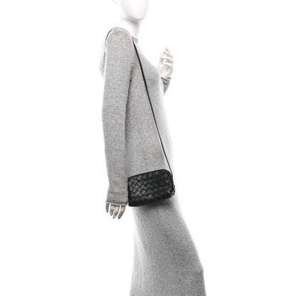 Bottega Veneta Nappa Intrecciato Nodini Mini Crossbody Black 2 of 11