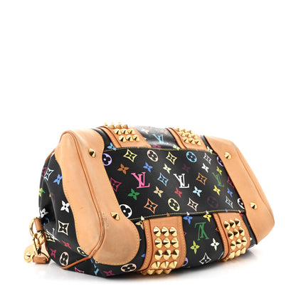 Louis Vuitton Monogram Multicolor Courtney MM Black 4 of 12
