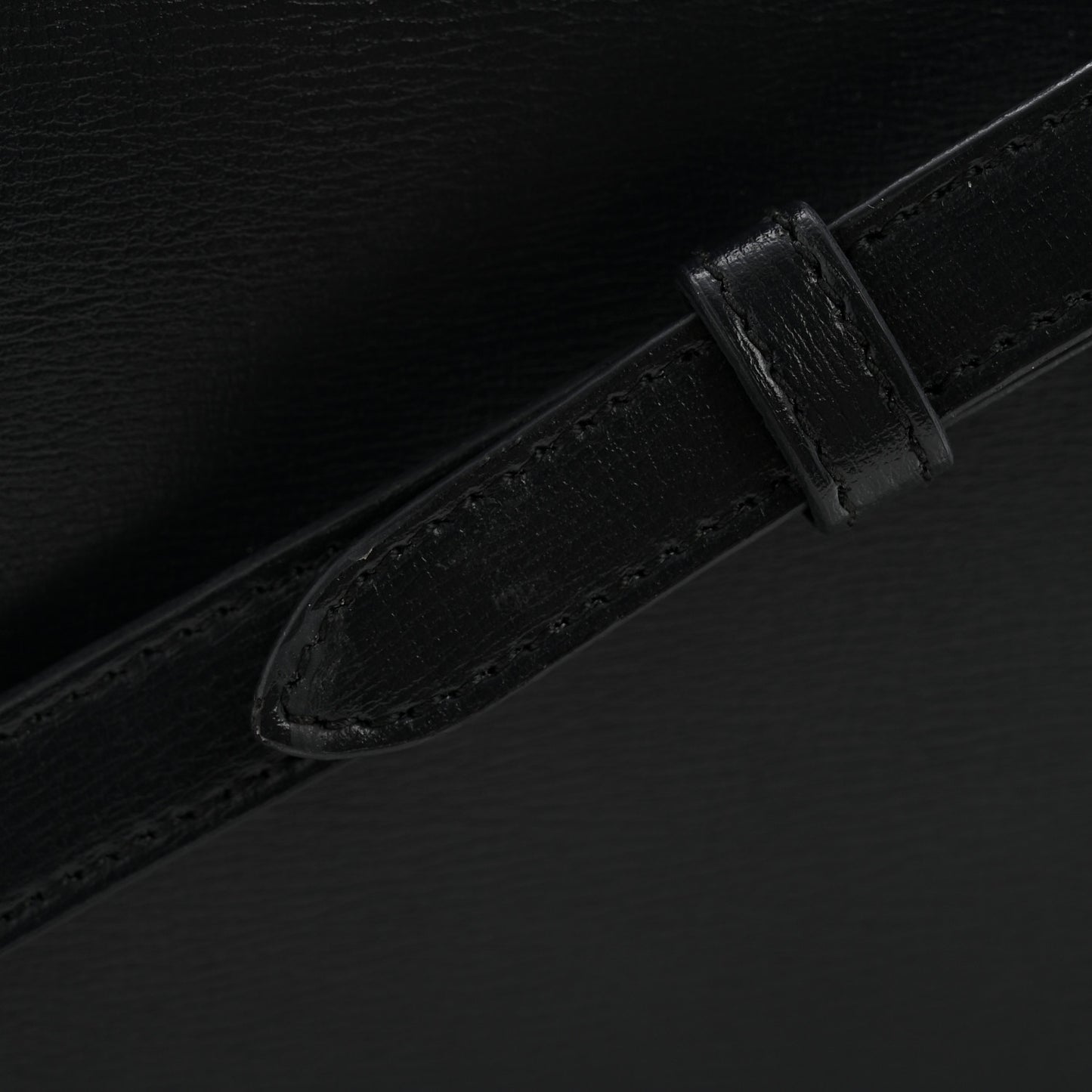 Calfskin Medium Bellechasse Satchel Navy