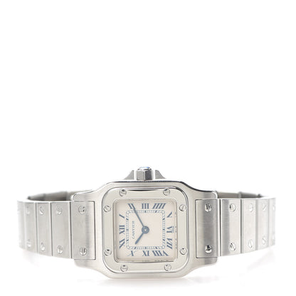 Cartier Stainless Steel 24mm Santos de Galbee Quartz Watch 3 of 6