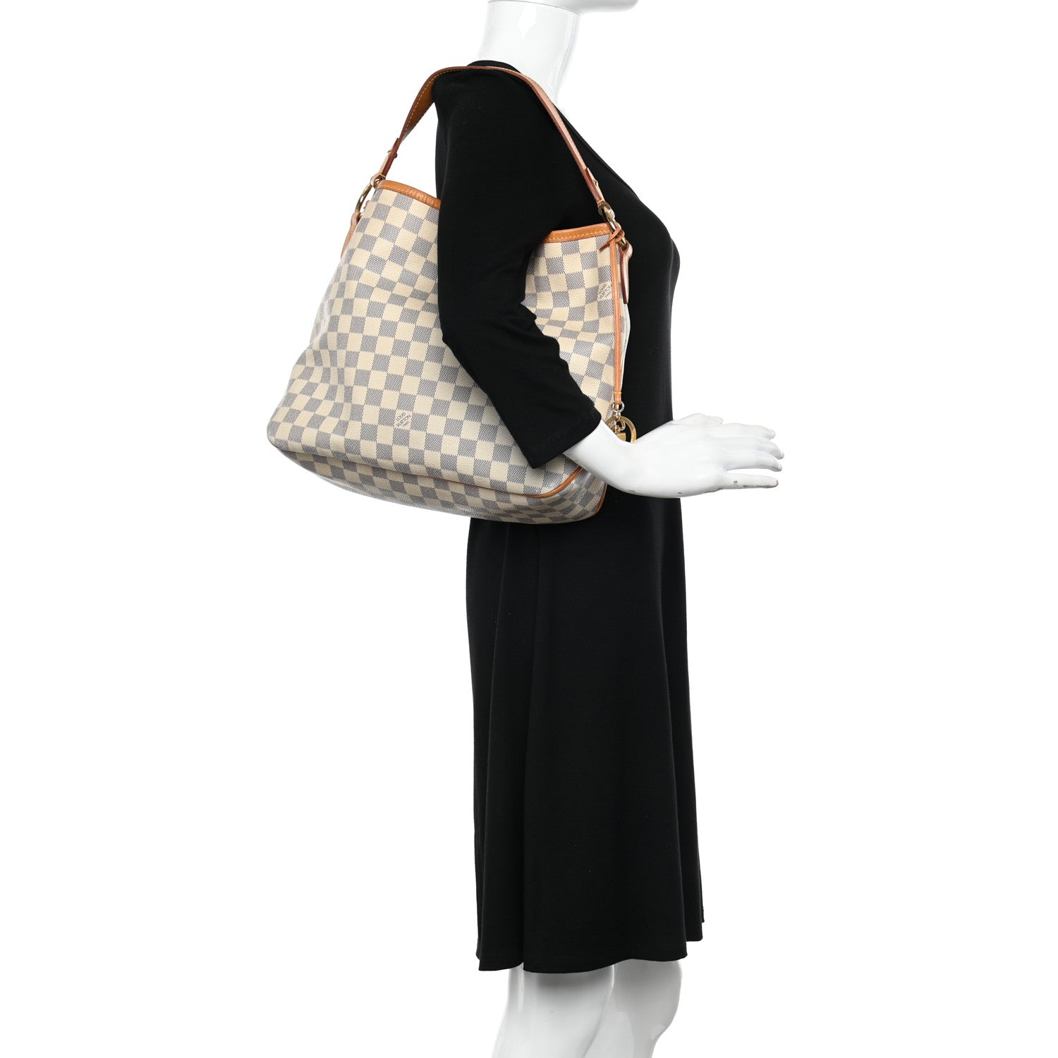 Louis Vuitton Damier Azur Delightful PM 2 of 11