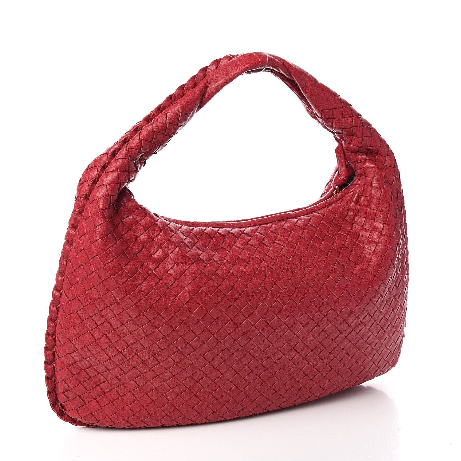 Bottega Veneta Nappa Intrecciato Medium Veneta Hobo Cassis 3 of 10
