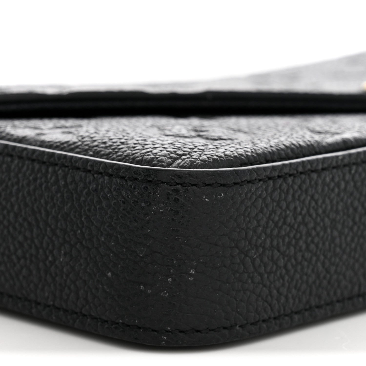 Louis Vuitton Empreinte Pochette Felicie Chain Wallet Black 9 of 11