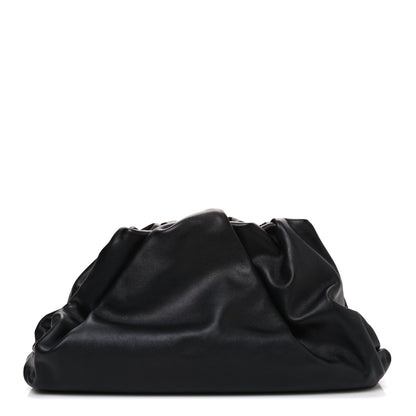 Bottega Veneta Smooth Butter Calf The Pouch Oversized Clutch Black 1 of 11