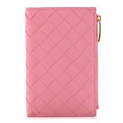 Bottega Veneta Nappa Intrecciato Cassette Bifold Zip Wallet Ribbon 1 of 7
