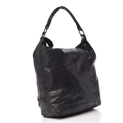 Balenciaga Agneau Classic Hardware Day Hobo Black 3 of 14