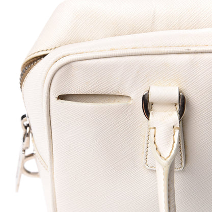 Prada Saffiano Lux Small Tote Bianco 15 of 18
