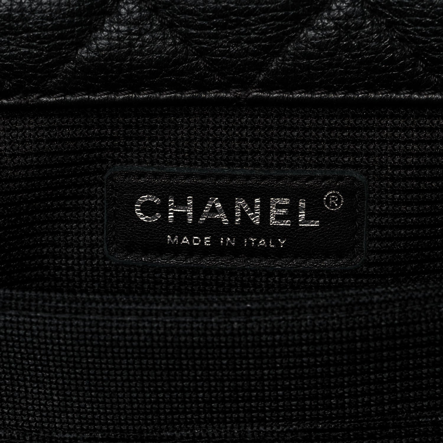 Chanel Calfskin Quilted XXL Travel Flap Bag Black 6 of 10