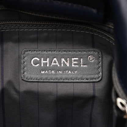 Chanel Lambskin Origami Soft Squares Accordion Flap Navy 6 of 8