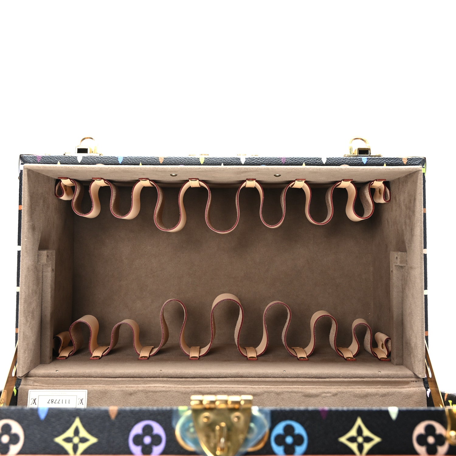 Louis Vuitton Monogram Multicolor Boite Bouteilles et Glace Beauty Train Case Black 5 of 12