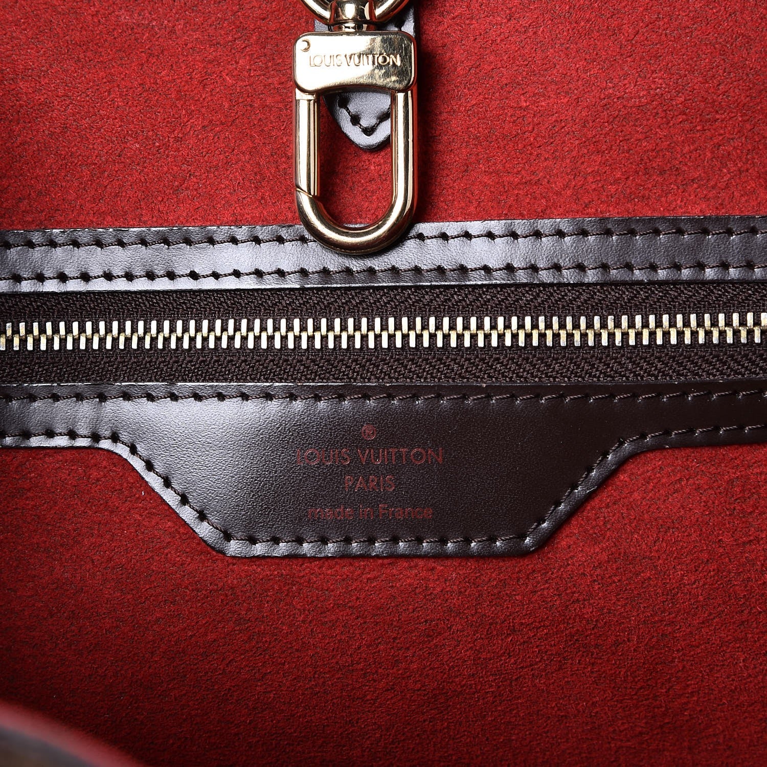 Louis Vuitton Damier Ebene Hampstead MM 8 of 13
