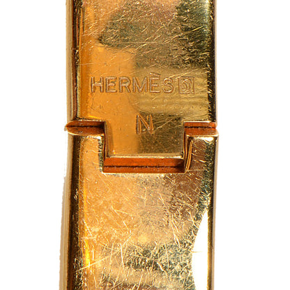 Hermes Enamel Narrow Clic Clac H Bracelet PM Orange 5 of 5