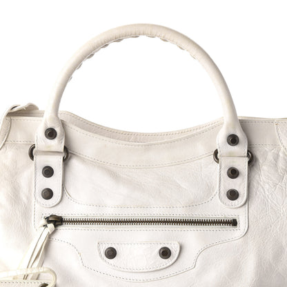 Balenciaga Agneau Classic Hardware City White 10 of 14