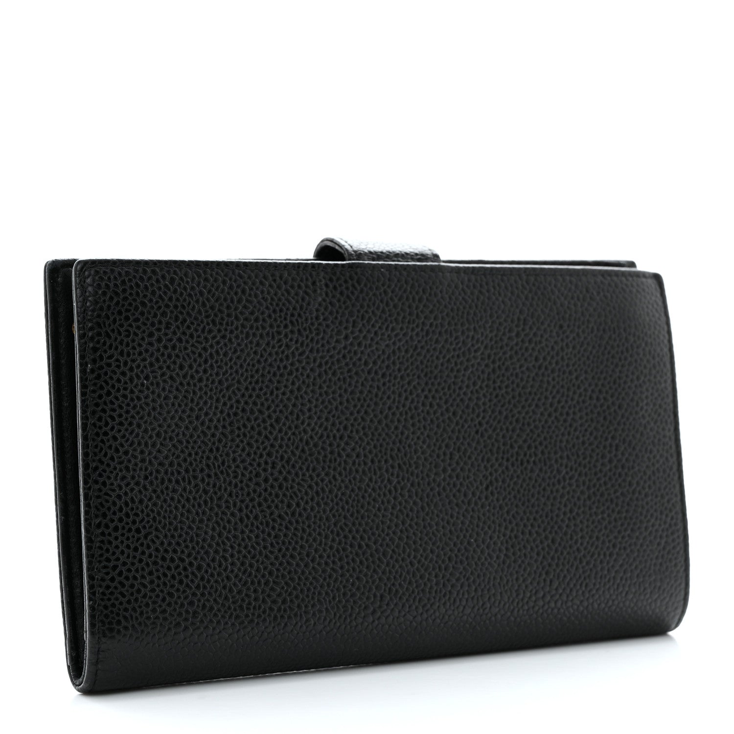 Chanel Caviar Timeless CC French Wallet Black 3 of 8