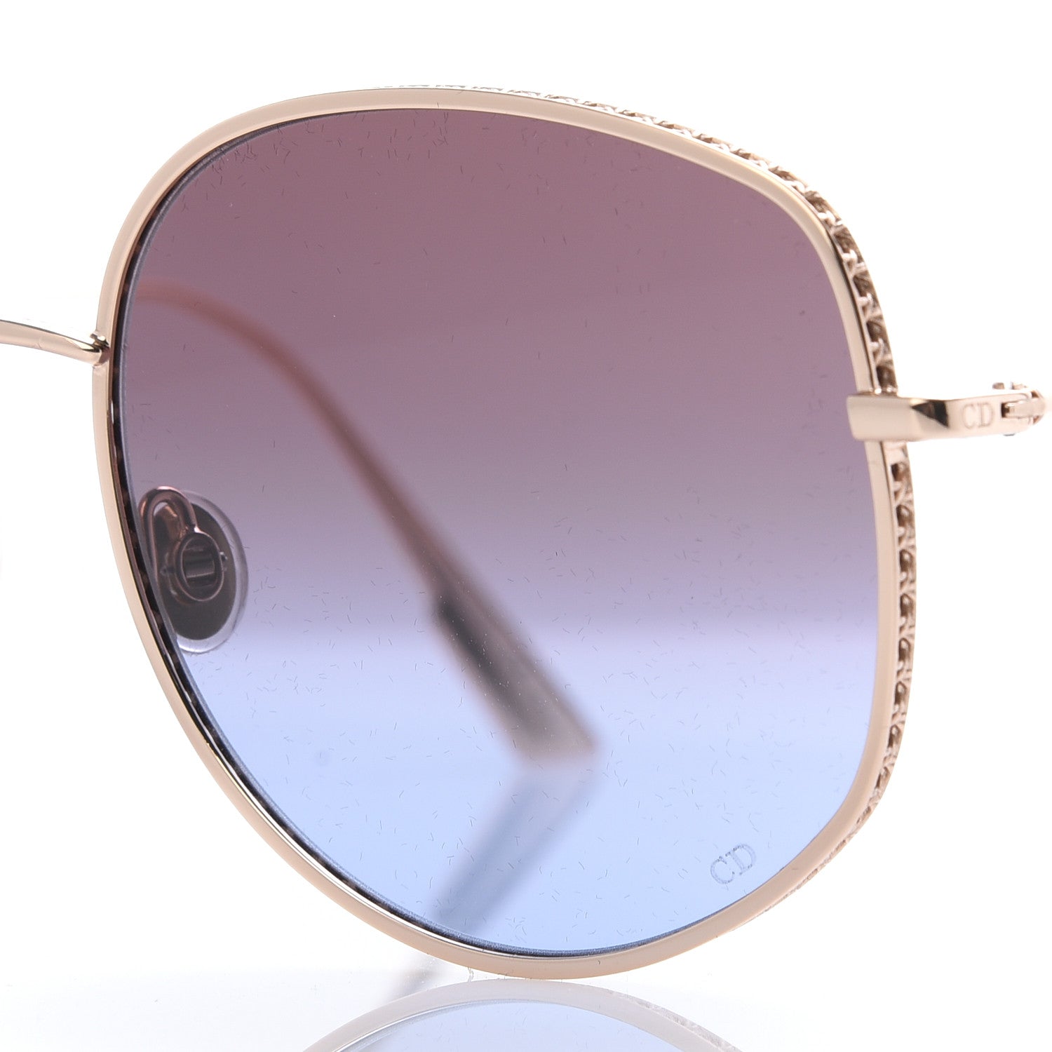 Christian Dior Metal Dior By Dior 2 Sunglasses Rose Gold 8 of 9