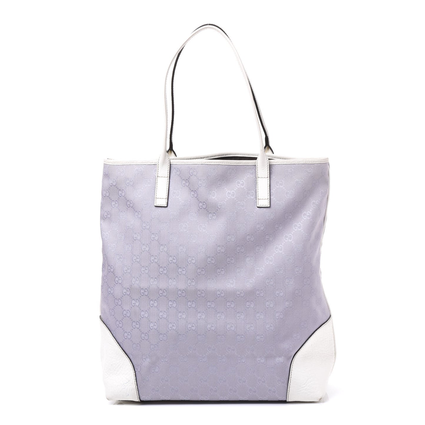 Monogram Tote Violet White