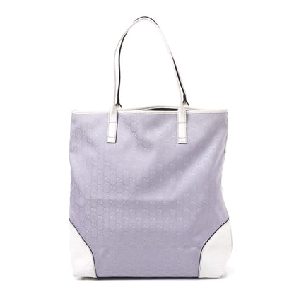 Gucci Monogram Tote Violet White 1 of 14