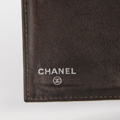 Chanel Metallic Lambskin Quilted Large Flap Wallet Bronze 6 of 8