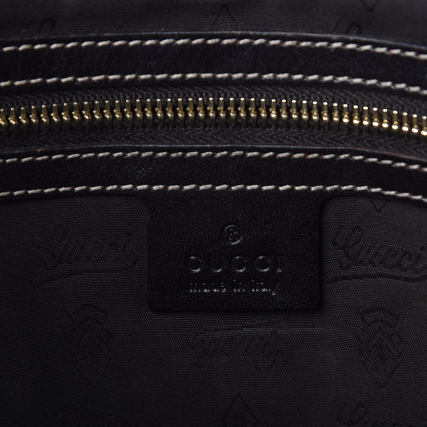 Monogram Horsebit Tassel Messenger Bag Dark Brown
