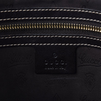 Gucci Monogram Horsebit Tassel Messenger Bag Dark Brown 6 of 10