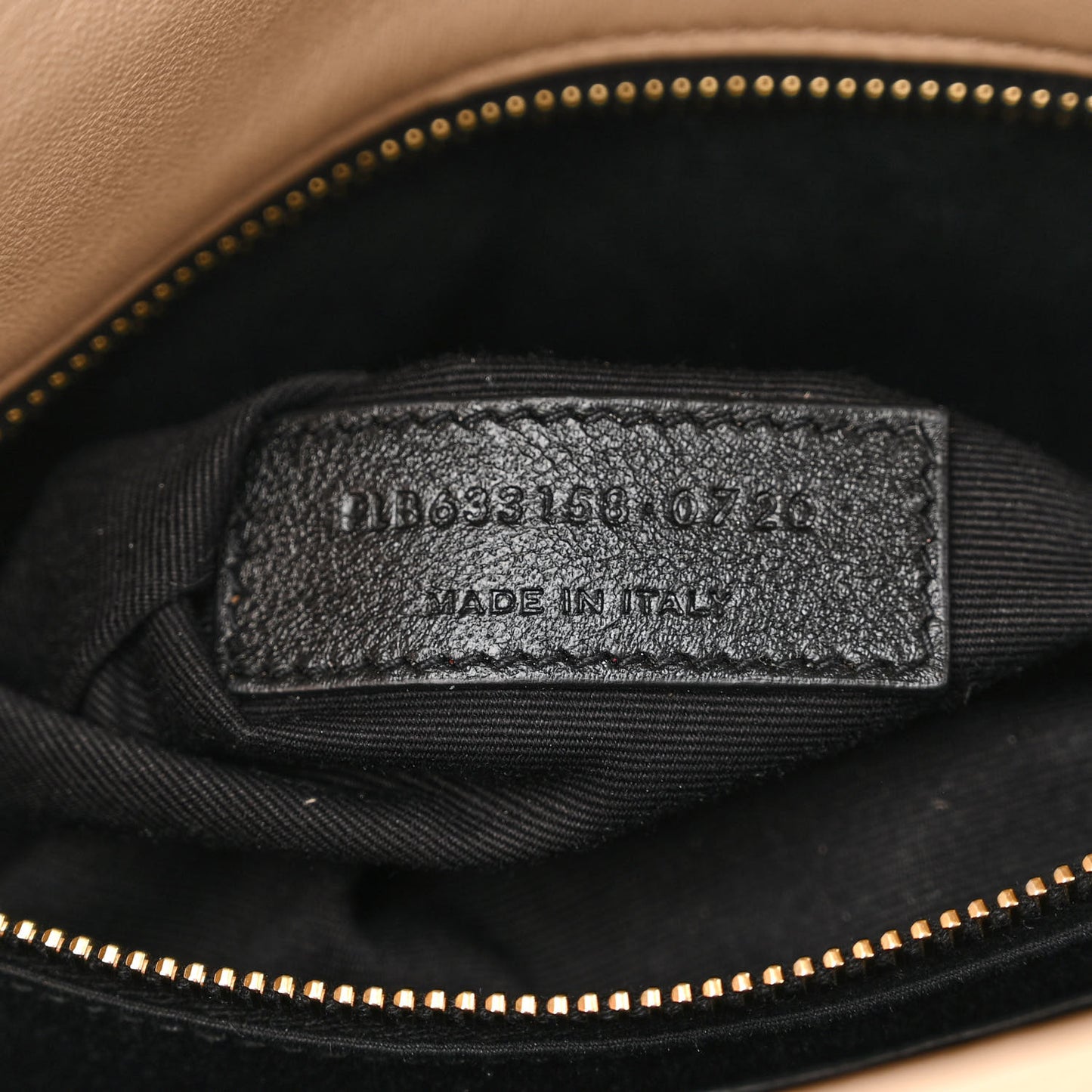 Lambskin Matelasse Monogram Medium Niki Chain Satchel Dark Beige