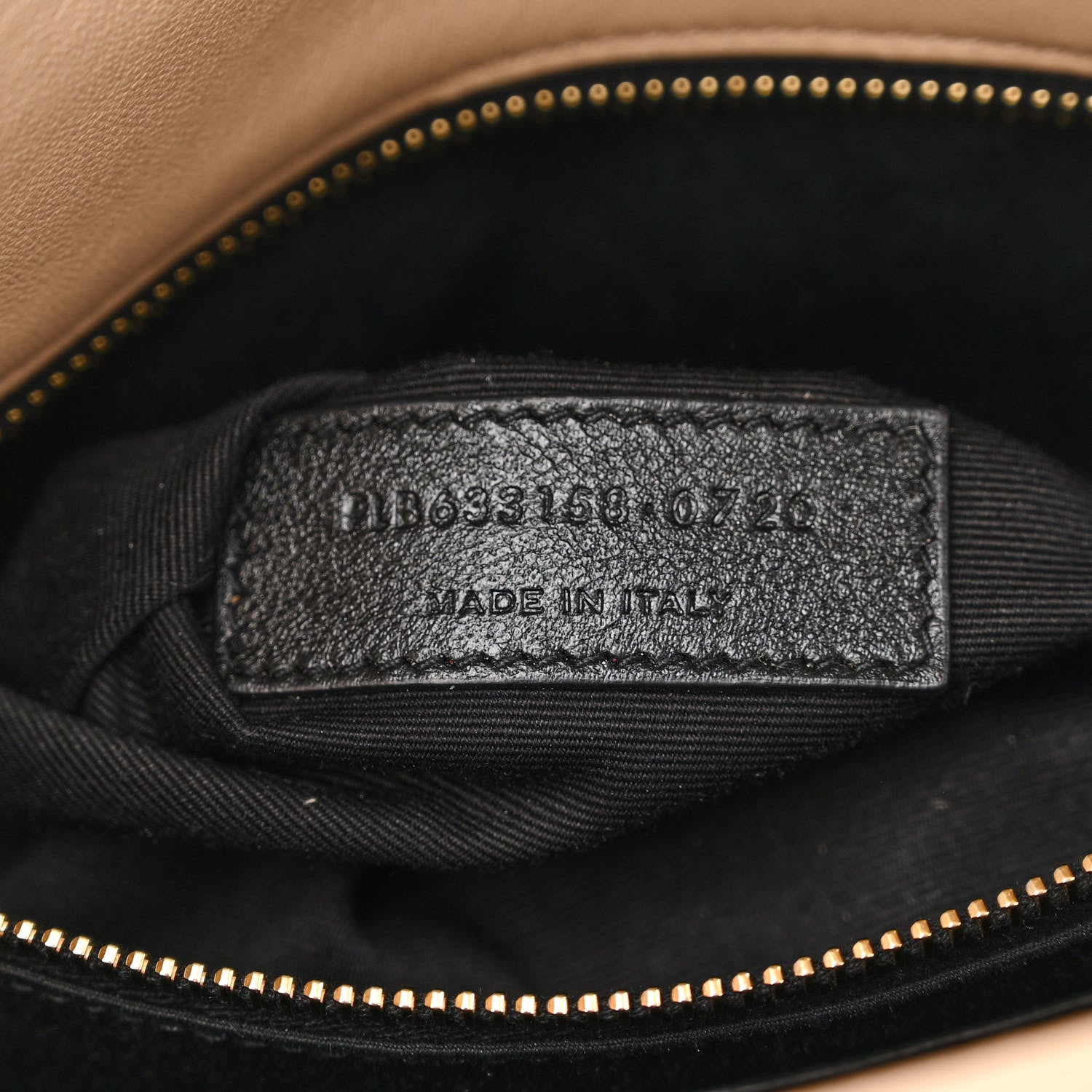 Saint Laurent Lambskin Matelasse Monogram Medium Niki Chain Satchel Dark Beige 7 of 12