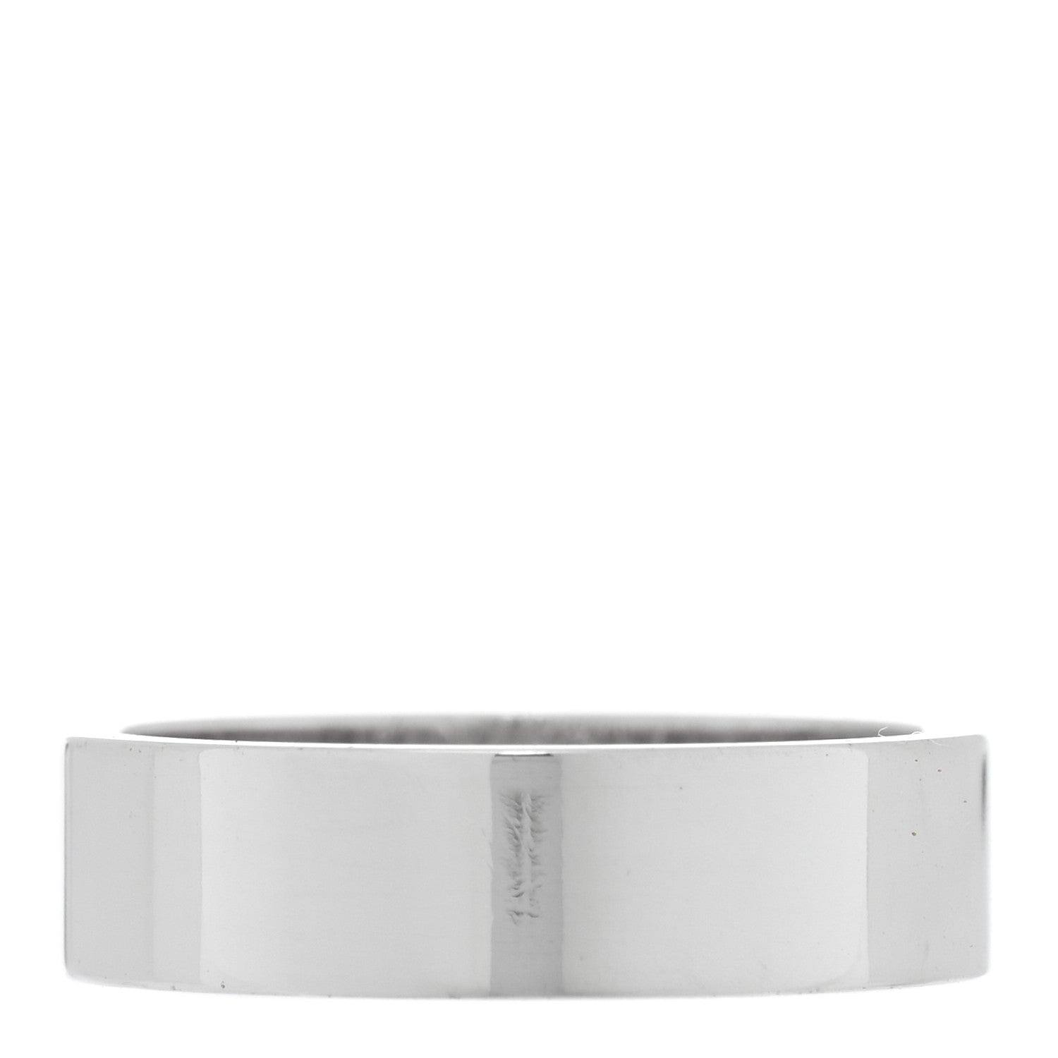 Hermes 18K White Gold Diamond Collier De Chien PM Ring 51 5.75 3 of 5