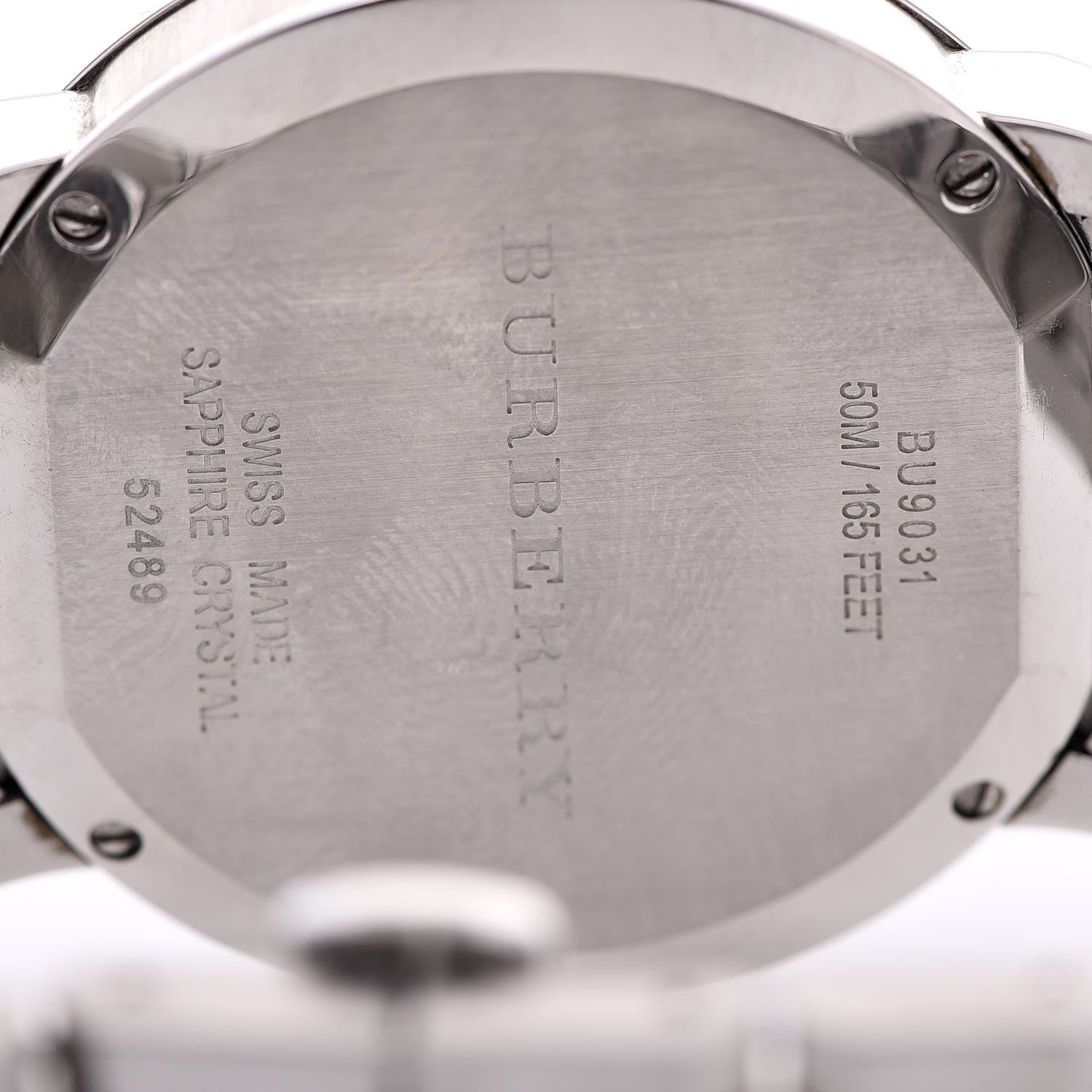 Burberry Stainless Steel 38mm The City Quartz Watch Blue BU9031 5 of 6