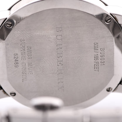 Burberry Stainless Steel 38mm The City Quartz Watch Blue BU9031 5 of 6