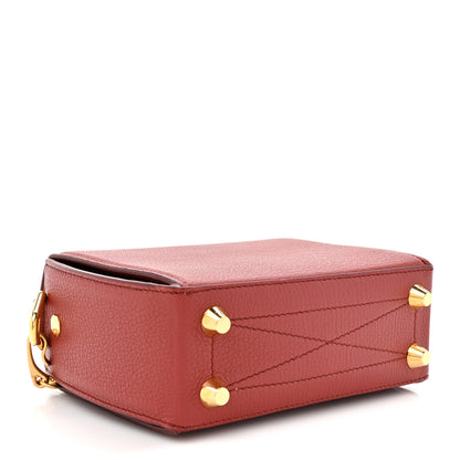 Alexander McQueen Silky Amish Grained Box Shoulder Bag 16 Lacquered Red 4 of 13