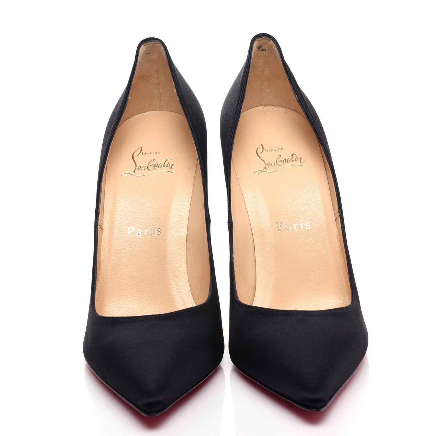 Satin Decollete 554 100 Pumps 39.5 Black