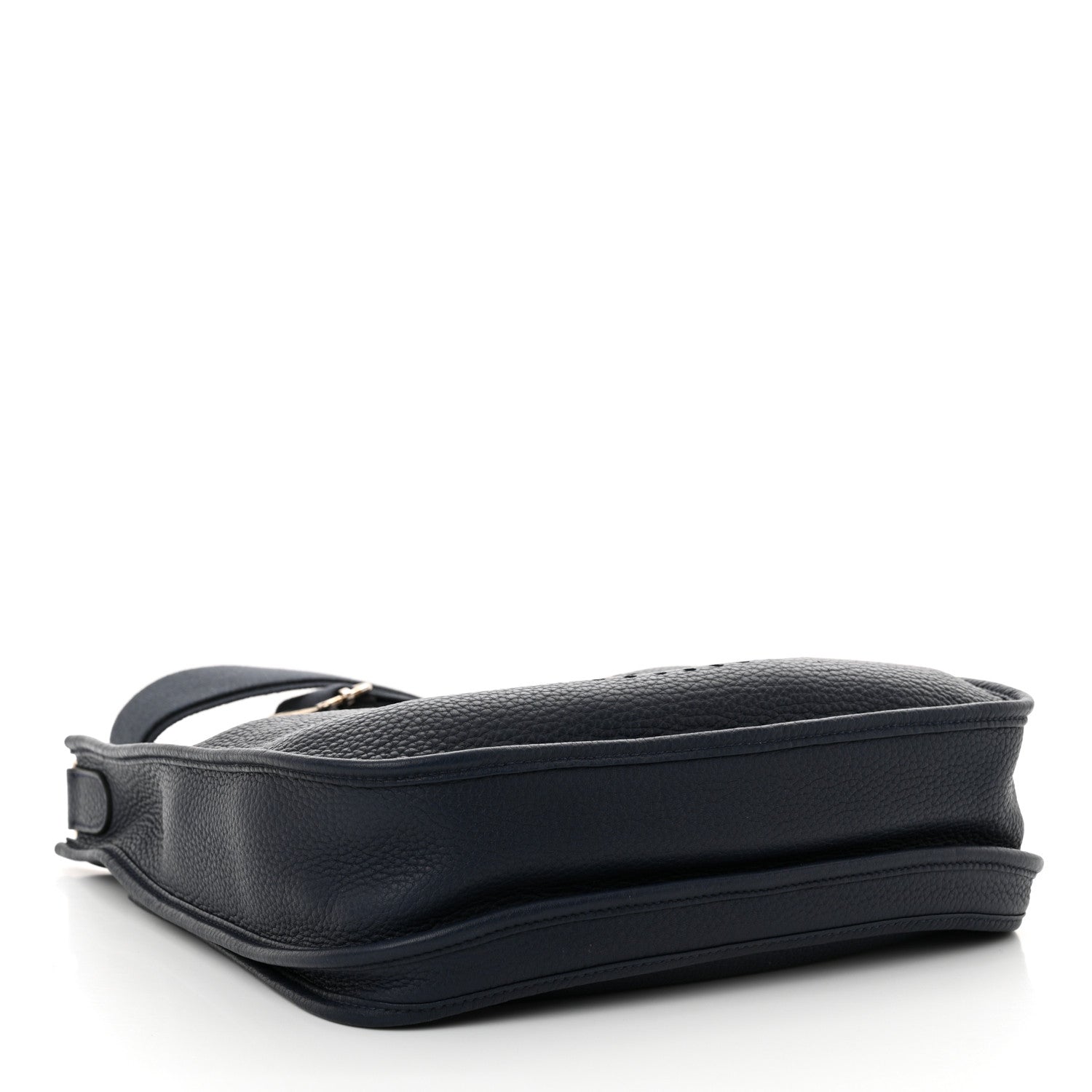 Hermes Taurillon Clemence Evelyne III PM Bleu Saphir 4 of 10