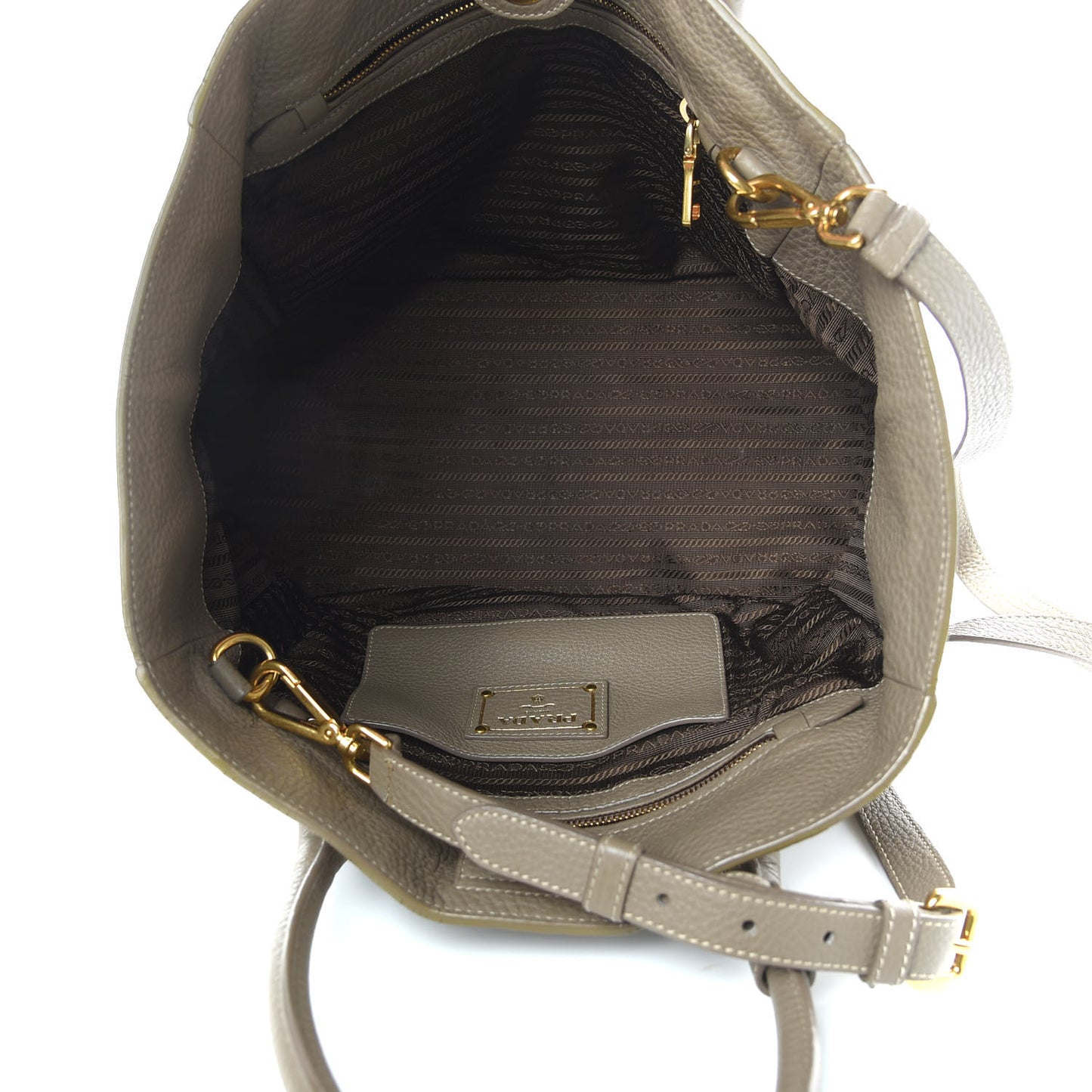Vitello Daino Tote Argilla