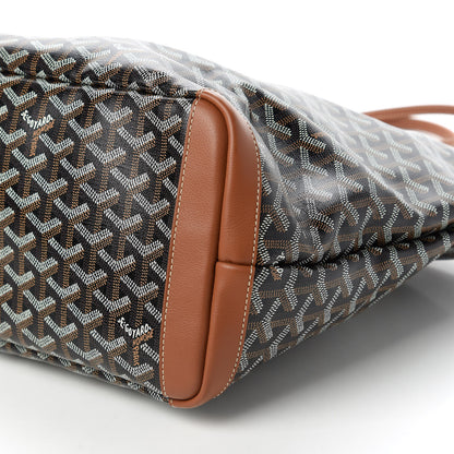 Goyard Goyardine Artois MM Black Gold 7 of 10