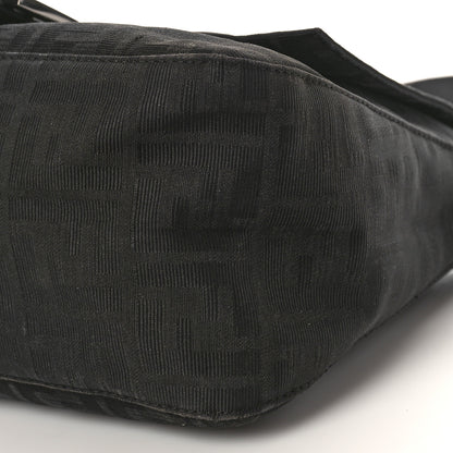 Fendi Zucchino Mama Baguette Black 8 of 11