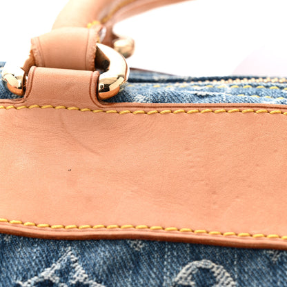 Louis Vuitton Monogram Denim Neo Speedy Blue 12 of 13