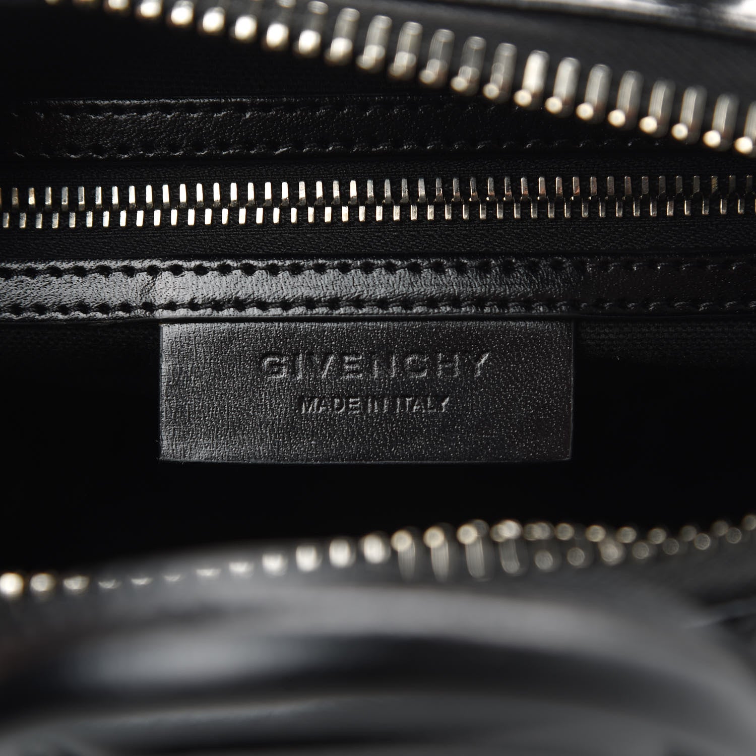 Givenchy Shiny Lord Calfskin Mini Antigona Black 6 of 10