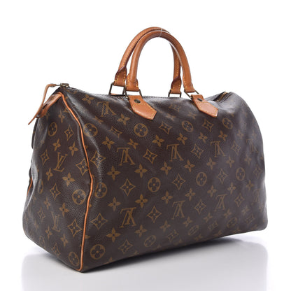 Louis Vuitton Monogram Speedy 35 3 of 9