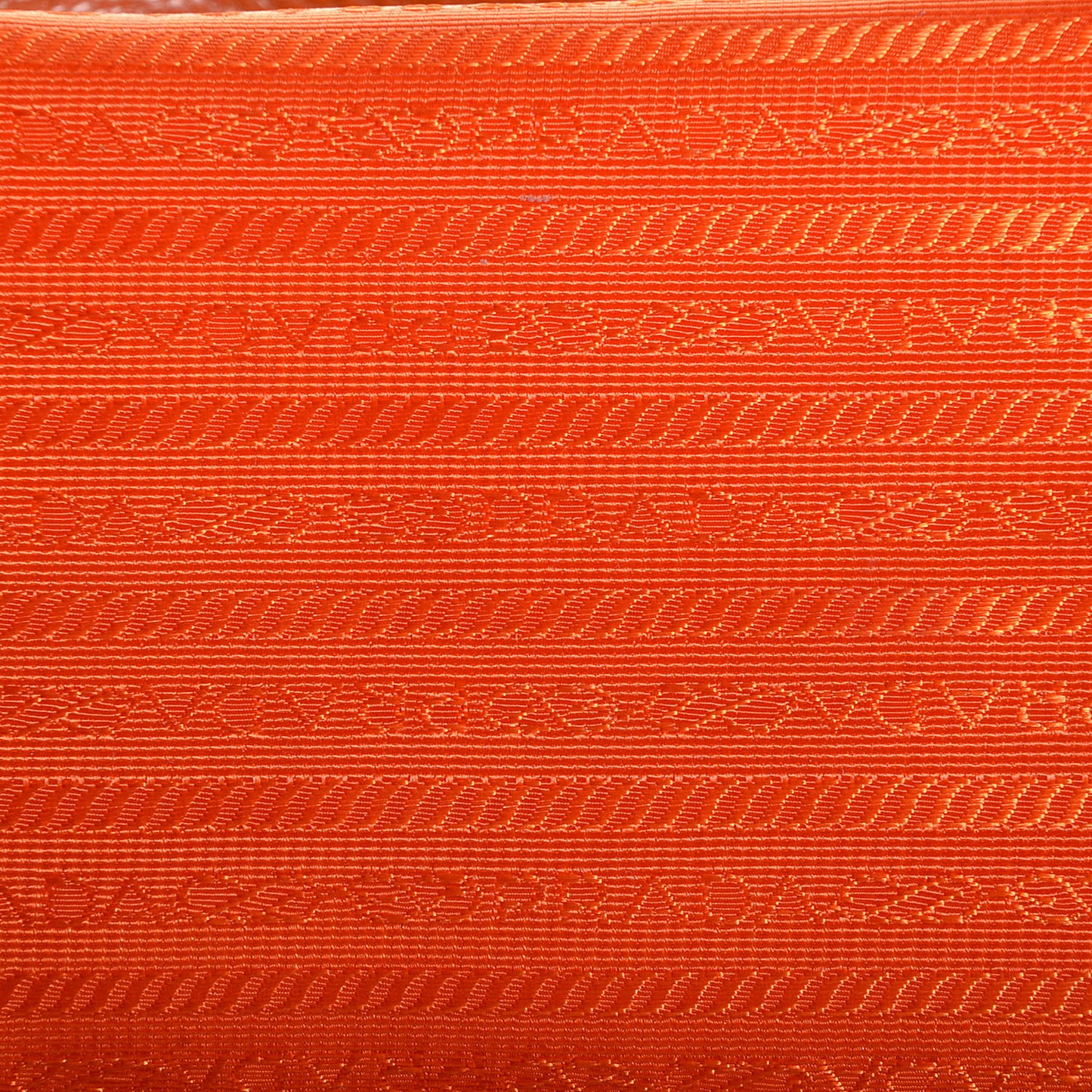 Vitello Daino Side Zip Shopping Tote Papaya