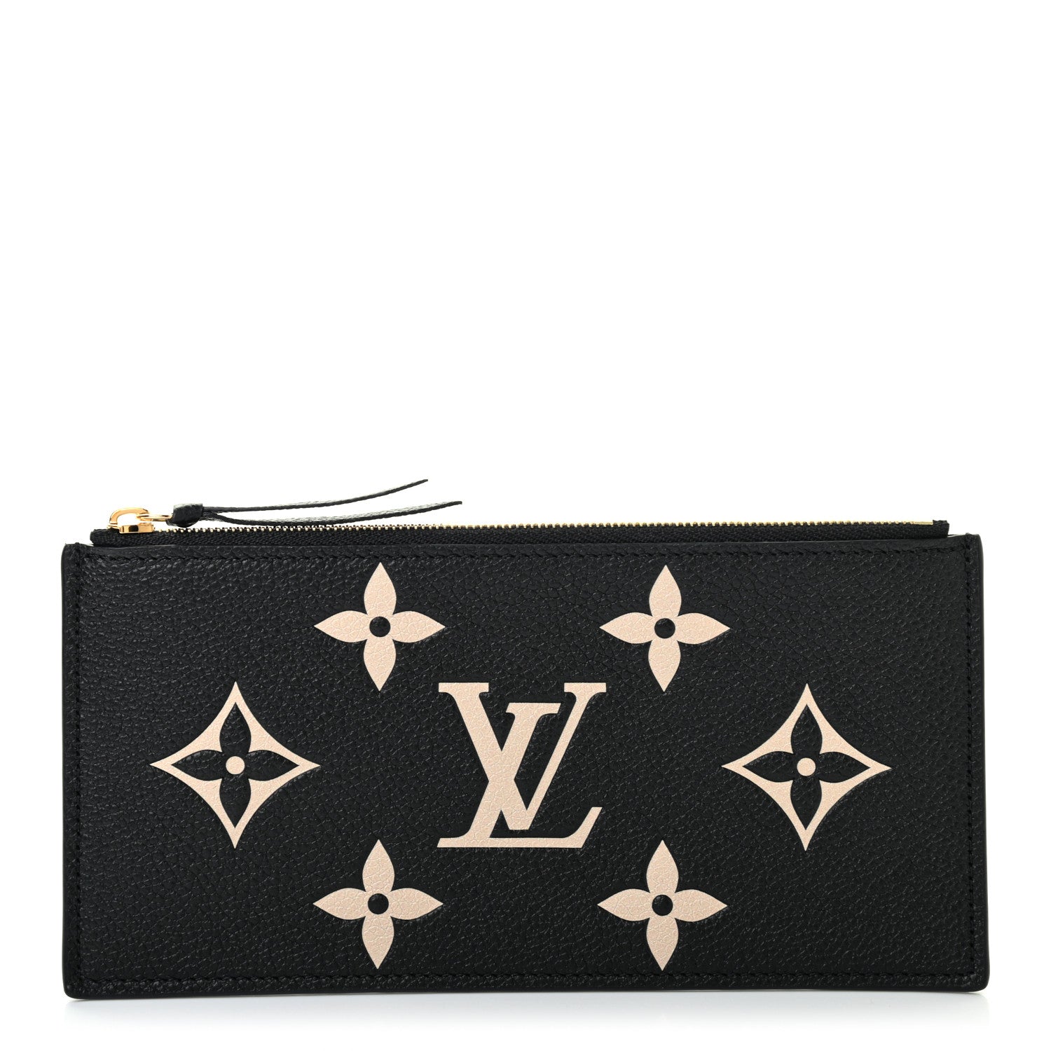 Louis Vuitton Empreinte Monogram Giant Crafty Pochette Felicie Zippered Insert Black 1 of 5