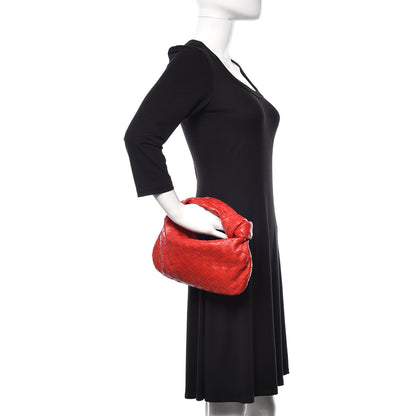 Bottega Veneta Nappa Intrecciato Mini Jodie Red 2 of 9