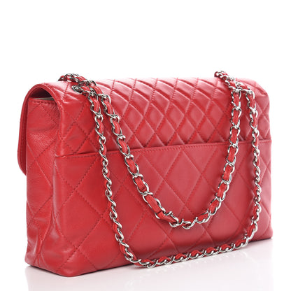 Chanel Calfskin Quilted In The Business Flap Red 3 of 10