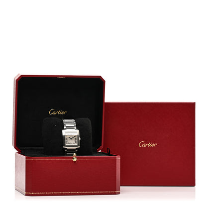 Cartier Stainless Steel 27mm Tank Francaise Quartz Watch 5 of 5