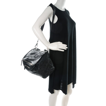 Givenchy Tumbled Sheepskin Medium Pandora Bag Black 2 of 8