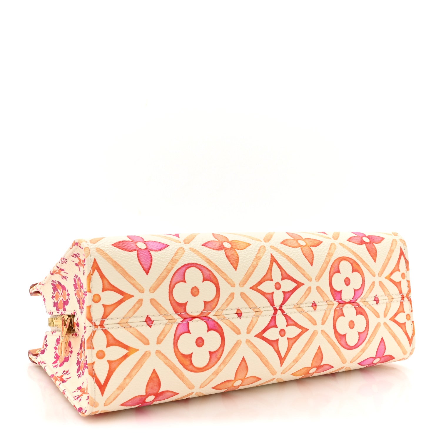 Louis Vuitton Monogram Tiles By The Pool OnTheGo East West Coral 4 of 11