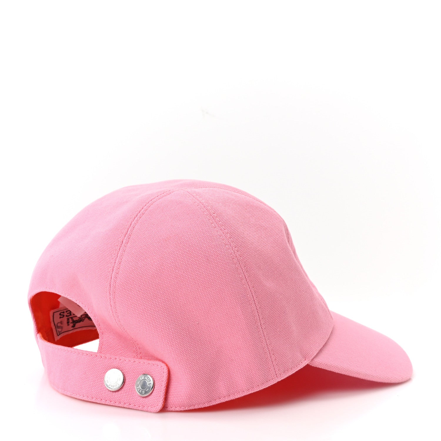 Hermes Cotton Davis Sunshine Hat 57 Rose 5 of 10