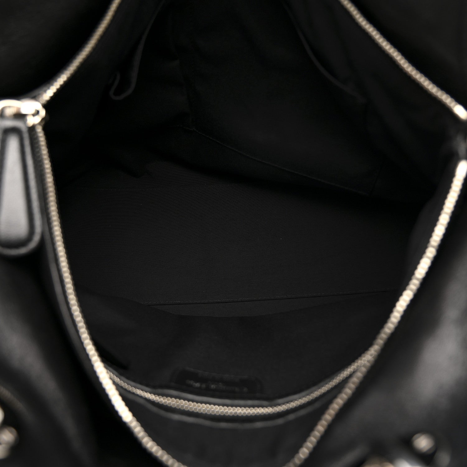 Christian Dior Lambskin Cannage Medium Granville Tote Black 6 of 12