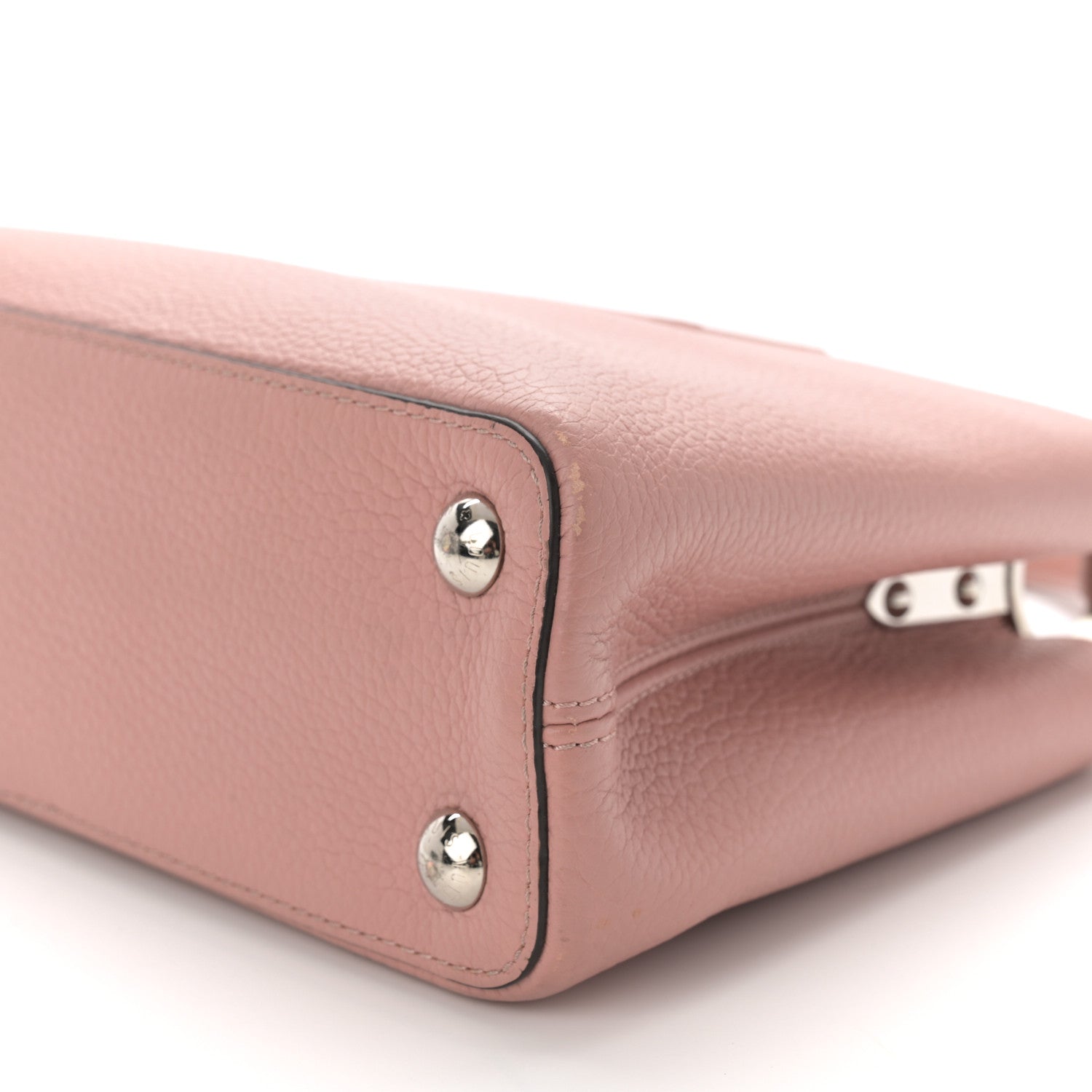 Louis Vuitton Taurillon Capucines BB Magnolia 9 of 11